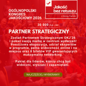 Partner strategiczny Ogólnopolskiego Kongresu Jakościowego