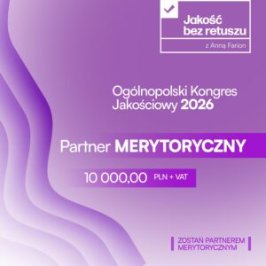 Partner merytoryczny Ogólnopolskiego Kongresu Jakościowego (Kopia)