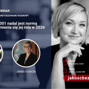 Webinar #81: ISO 9001:2026 i zmiany w normie + certyfikat